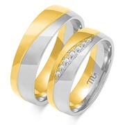 Obrączki ślubne Złoty Skorpion – wzór Au-OE216