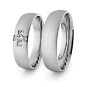 Obrączki srebrne klasyczne 5 mm - 24