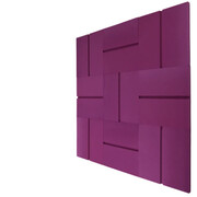 Zestaw paneli ściennych akustycznych Bitmat PU Fazowany 9 sztuk