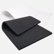 Panel akustyczny z włókniny poliestrowej 205×105 cm panel ścienny dekoracyjny 2 cm 4 cm