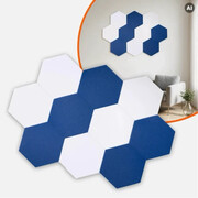 Dekoracyjne panele ścienne Bitmat Hexagon zestaw 10 sztuk