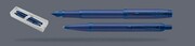 Zestaw Pióro wieczne + Długopis Parker IM Professionals Monochrome Blue | Stalówka F - 2172963_2172966