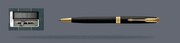 Zestaw Długopis Parker Sonnet Core Czarny Mat GT + Etui Kolor - 1931519