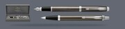 Zestaw Pióro wieczne + Długopis Parker IM Core Dark Espresso CT + Premium Box | Stalówka F - 1931650_1931671