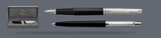Zestaw Piśmienny Parker Pióro wieczne + Długopis Jotter Originals Czarny CT + Box Premium | Stalówka M - 2096430_2096873