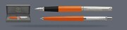 Zestaw Piśmienny Parker Pióro wieczne + Długopis Jotter Originals Pomarańczowy CT + Box Premium | Stalówka M - 2096881_2076054