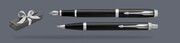Zestaw Pióro wieczne + Długopis Parker IM Core Czarny CT + Box Czerń i Srebro | Stalówka F - 1931644_1931665 | Komunia 2022