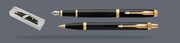Zestaw Pióro wieczne + Długopis Parker IM Core Czarny GT | Stalówka M - 1931652_1931666