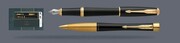 Zestaw Prezentowy Duo Parker Pióro wieczne + Długopis Urban Core Muted Black GT | Stalówka M - 2093381