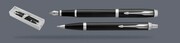 Zestaw Pióro wieczne + Długopis Parker IM Core Czarny CT | Stalówka M - 1931651_1931665