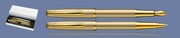 ZESTAW PIÓRO WIECZNE + PIÓRO KULKOWE PELIKAN R/P36 JAZZ NOBLE ELEGANCE MONOCHROME GOLD | STALÓWKA M