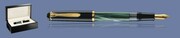 PIÓRO WIECZNE PELIKAN CLASSIC M200 MARMUROWA ZIELEŃ + WOOD BOX BLACK | STALÓWKA M