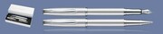 ZESTAW PIÓRO WIECZNE + PIÓRO KULKOWE PELIKAN K/P36 JAZZ NOBLE ELEGANCE MONOCHROME SILVER | STALÓWKA M