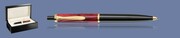 DŁUGOPIS PELIKAN CLASSIC K200 MARMUROWA CZERWIEŃ + WOOD BOX BLACK