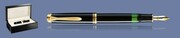 PIÓRO WIECZNE PELIKAN SOUVERAN M800 CZARNE + WOOD BOX BLACK | STALÓWKA EF