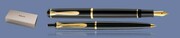ZESTAW PIÓRO WIECZNE PELIKAN CLASSIC CZARNE + DŁUGOPIS K/P200 CLASSIC CZARNY | STALÓWKA F