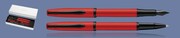ZESTAW PIÓRO WIECZNE + PIÓRO KULKOWE PELIKAN R/P36 JAZZ NOBLE ELEGANCE RED | STALÓWKA M