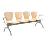 NOWY STYL Ławka BINGO-4 ARM wood alu Nowy Styl