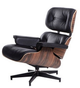 D2 Fotel Vip czarny/rosewood/standard base D2