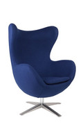 Fotel Jajo Soft wełna niebieska 2729 D2