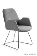 UNIQUE Krzesło CITY - szary Unique