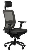 FOTEL GABINETOWY Z WYSUWEM SIEDZISKA - MODEL GN-301 Intersedia
