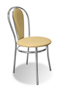 NOWY STYL Krzesło TULIPAN PLUS alu/black Nowy Styl