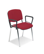 NOWY STYL Krzesło ISO ARM chrome Nowy Styl