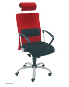 NOWY STYL Krzesło biurowe NEO HRUA LU GTP9 steel02 alu z mechanizmem Epron Syncron Nowy Styl