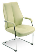 NOWY STYL Fotel gabinetowy SONATA LUX-LB CFP steel chrome Nowy Styl