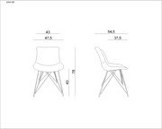 UNIQUE Krzesło EASY BR Unique