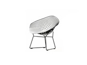 Customform - poducha do Diament Chair, biały, czarny CustomForm