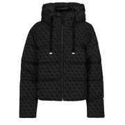 Kurtki pikowane Guess DAISY PUFFER LOGO FLOCK Manufacturer
