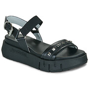 Sandały na koturnie NeroGiardini E617065D-100 Manufacturer