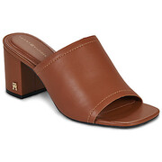 Klapki Tommy Hilfiger TH BLOCK HEEL MULE LTH Manufacturer