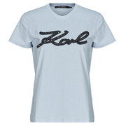T-shirty z krótkim rękawem Karl Lagerfeld BOUCLE KARL SIGNATURE T-SHIRT Manufacturer