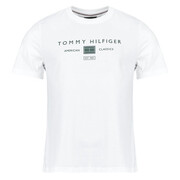 T-shirty z krótkim rękawem Tommy Hilfiger BRAND LOVE MONO STACK TEE Manufacturer