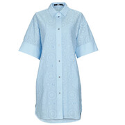 Sukienki krótkie Karl Lagerfeld BRODERIE ANGLAISE SHIRTDRESS Manufacturer
