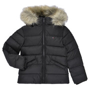 Kurtki pikowane Dziecko Tommy Hilfiger ESSENTIAL DOWN FUR HOOD JACKET Manufacturer