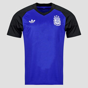 T-shirty z krótkim rękawem adidas Preshirt Away Argentina Football Jersey Manufacturer