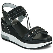 Sandały na koturnie NeroGiardini E616051D-100 Manufacturer