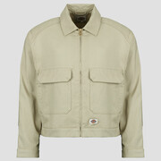 Kurtki krótkie Dickies HEMP TWILL TRUCKER JACKET EUCALYPTUS Manufacturer