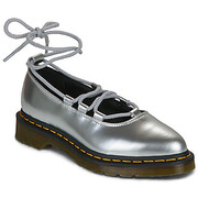 Baleriny Dr. Martens Elphie II Lace Up Silver Metallic Patent Lamper Manufacturer