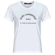 T-shirty z krótkim rękawem Karl Lagerfeld RSG GLITTER PETITE T-SHIRT Manufacturer