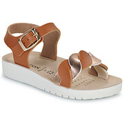 Sandały na koturnie Geox J SANDAL COSTAREI GI Manufacturer
