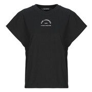 T-shirty z krótkim rękawem Karl Lagerfeld RSG GLITTER RELAXED T-SHIRT Manufacturer
