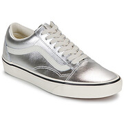 Buty Vans Old Skool LEATHER METALLIC SILVER Manufacturer