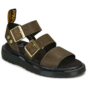Płaskie sandały Dr. Martens Gryphon Strap Sandal DMs Olive Wyoming Manufacturer