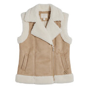 Kurtki krótkie Dziecko Guess SUEDE VEST INNER SHERPA Manufacturer