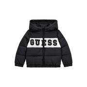 Kurtki pikowane Dziecko Guess PADDED HOODED LS JACKET W ZIP Manufacturer